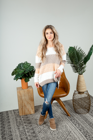 You Know Color Block Top Neapolitan (SALE)