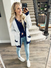 Comes Back Around Striped Cardigan