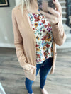 Leading Lady Cardigan in Light Pumpkin