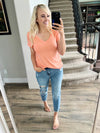 Pleasure To Meet You V-Neck Tee (Bright Colors) (SALE)