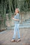 Hit the Ground Top in Charcoal (SALE)