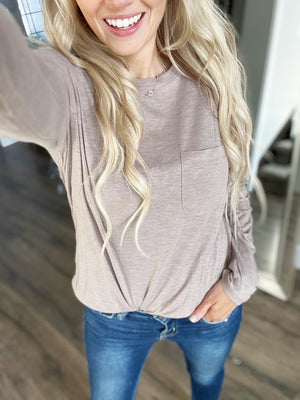 Heart To Heart Long Sleeve Top (Multiple Colors)