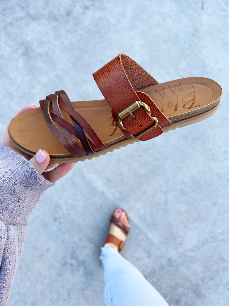 Blowfish Look Incredible Sandals in Toffee
