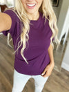 **Deal of the Day** Totally Fine Short Sleeve Top (Multiple Colors)