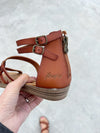 Blowfish Only Get So Far Sandals in Brown