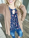Happy Days Cardigan in Cocoa