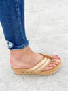 Corky's Always On The Go Sandals In Rose Gold