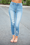 KanCan So Soon Medium Wash Skinny Jeans (SALE)