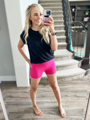 Mono B Working Today Biker Shorts (Multiple Colors)