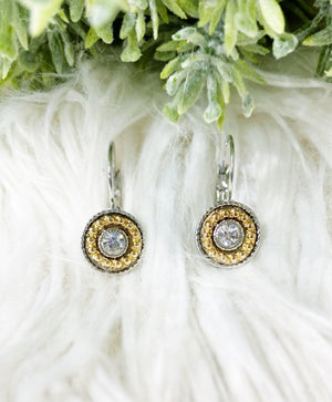 Daphne Earrings in Silver and Gold