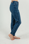 Judy Blue Swing Open Mineral Wash Jeans