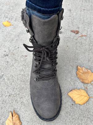 Very G Going Places Boot in Gray