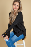 Out from Behind Button Up Cardigan (Multiple Colors) (SALE)