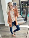 Only Love Cardigan in Copper