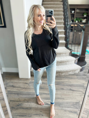 Starting Point Long Sleeve Top (multiple colors)