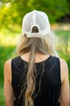 Mesh Baseball Cap in Pearl (SALE)