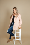 Fall in Love Shacket in Mauve (SALE)