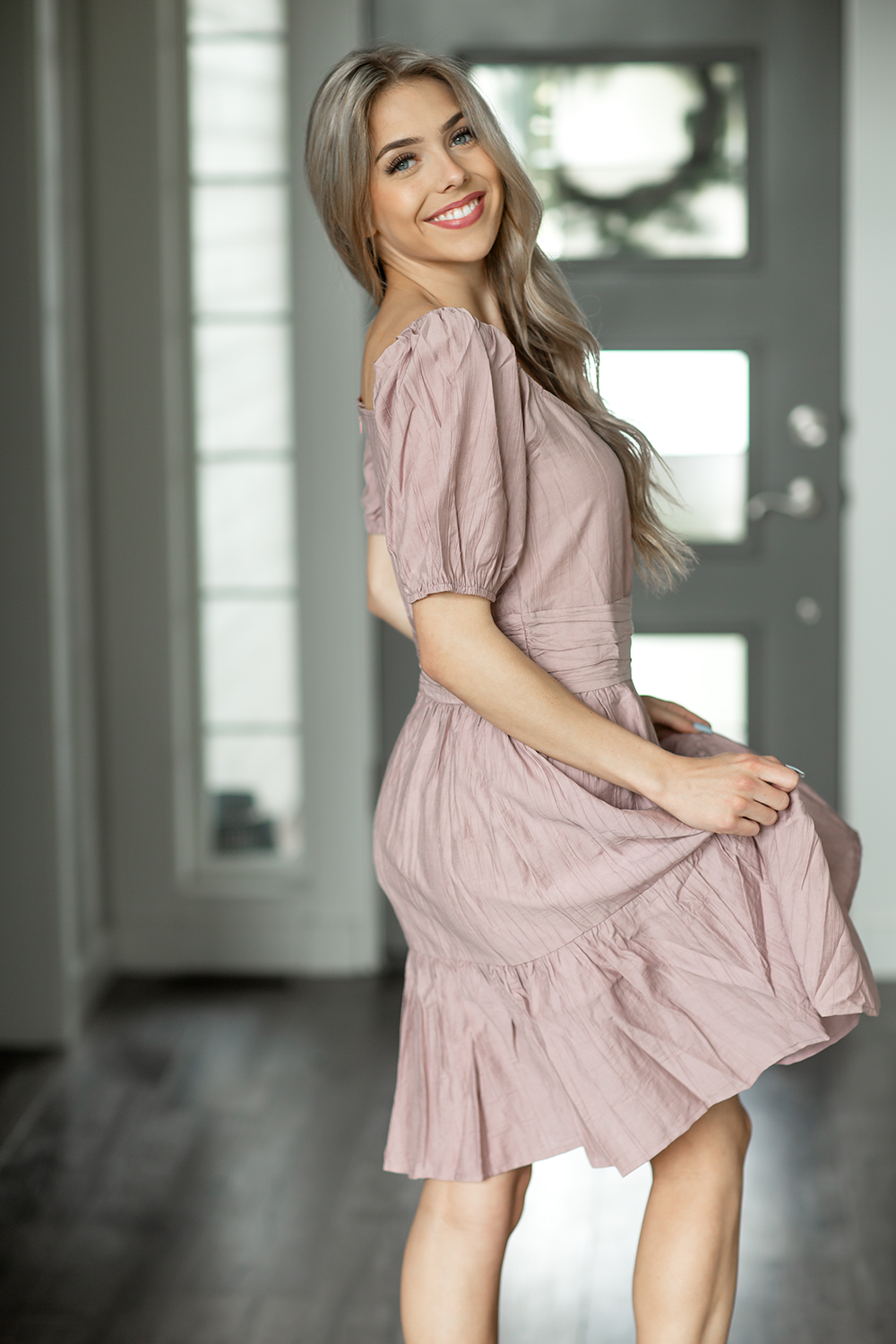 All For You Dress in Mauve (SALE)