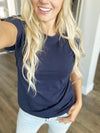 **Deal of the Day** Totally Fine Short Sleeve Top (Multiple Colors)