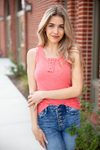 Could Say Ribbed Tank Top (Multiple Colors) (SALE)