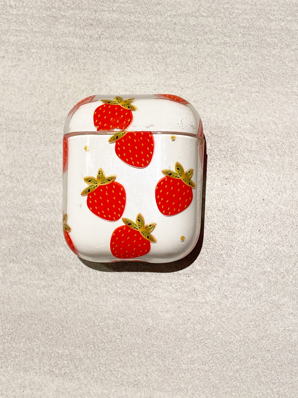 Wireless Air Buds Case in Strawberries
