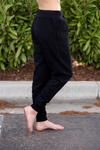 Falling Behind Joggers in Black