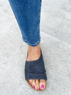 Very G Because of You Sandals in Black