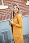 Hold Me Close Cardigan in Gold