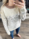 Convince You Color Block Sweater