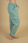 All I Want Paper Bag Joggers in Sage