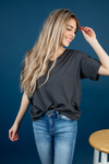 **Deal of the Day** Come Around Again V-Neck Tee (Multiple Colors)