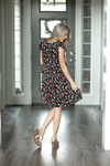 Known By You Floral Dress in Black (SALE)