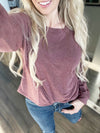Face Your Fears Long Sleeve Pullover Top (Multiple Colors)