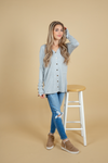 Out from Behind Button Up Cardigan (Multiple Colors) (SALE)