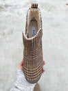 Very G Plaid Wedge Bootie in Brown