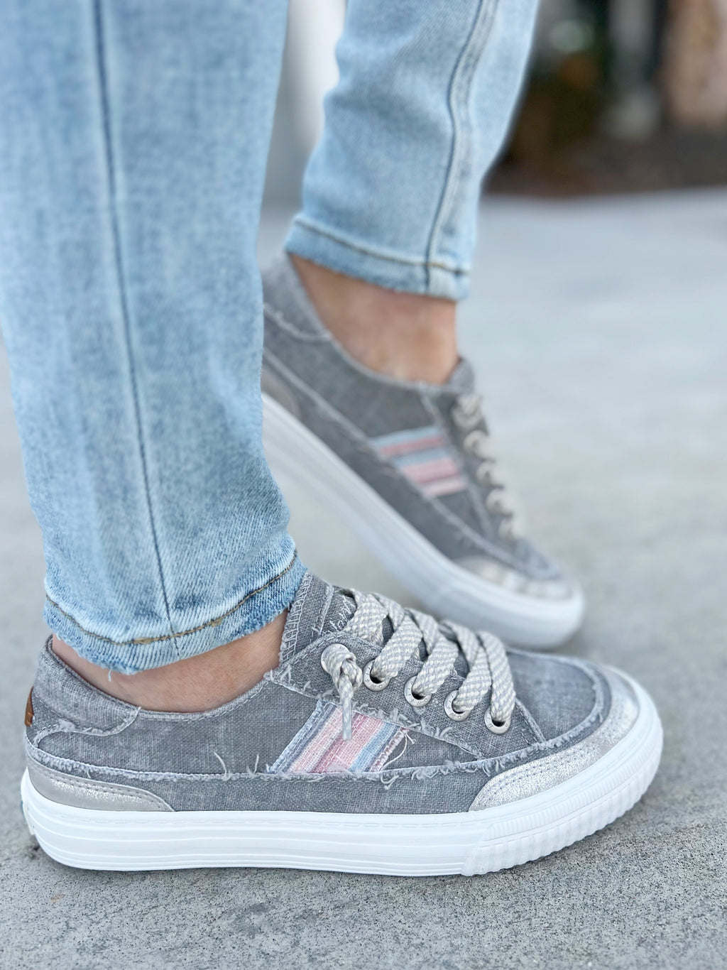 Blowfish Gather Together Sneakers in Gray (SALE)