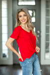 Made For It V-Neck Tee (Multiple Colors)
