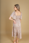 See It Again Floral Dress in Mocha (SALE)