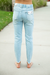 Unbelievable Light Wash Distressed Jogger Pants (SALE)