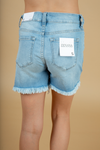 In My Head Frayed Hem Shorts (Multiple Washes)