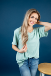 **Deal of the Day** Come Around Again V-Neck Tee (Multiple Colors)