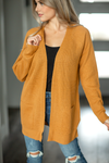 Next Week Knit Cardigan in Bright Caramel