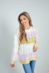 Good To Be Me Striped Sweater (SALE)