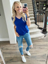 Made For It V-Neck Tee (Multiple Colors)