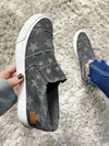 Blowfish Always Had Slip On Sneakers in Charcoal Stars (SALE)