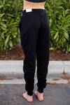 Falling Behind Joggers in Black