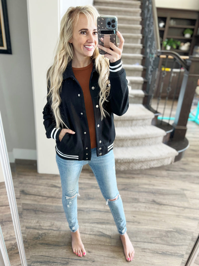 Free And Ready Jacket in Black