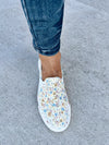 **Deal of the Day** Very G Welcome To My World Sneaker in Cream Floral