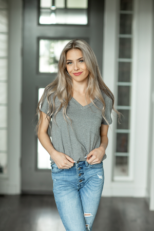 Be So Sweet V-Neck Tee (Multiple Colors) (SALE)