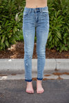 Risen Falling for It Light Wash Skinny Jeans